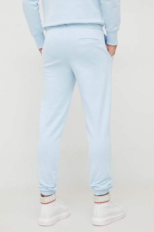 Odzież Calvin Klein Jeans spodnie dresowe bawełniane J30J324739 niebieski