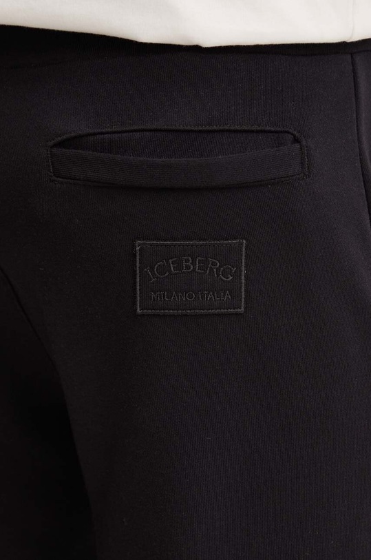 Спортивні штани Iceberg чорний B021.6317