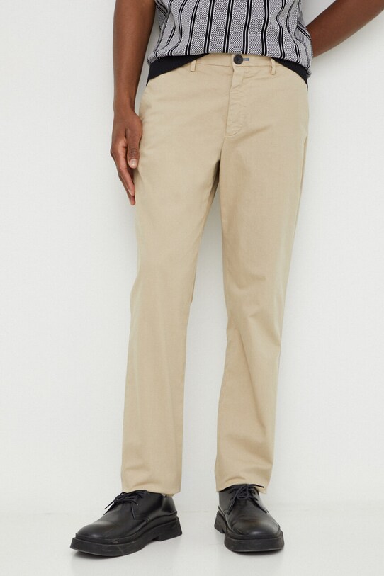 Штани PS Paul Smith з еластаном бежевий M2R.922P.M21553