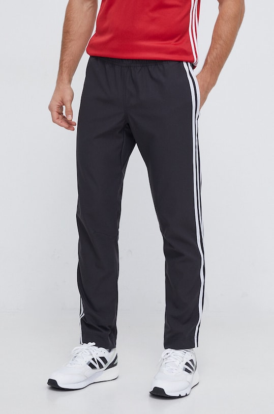 Штани для тренувань adidas Performance Trackstand тканина чорний HT3672