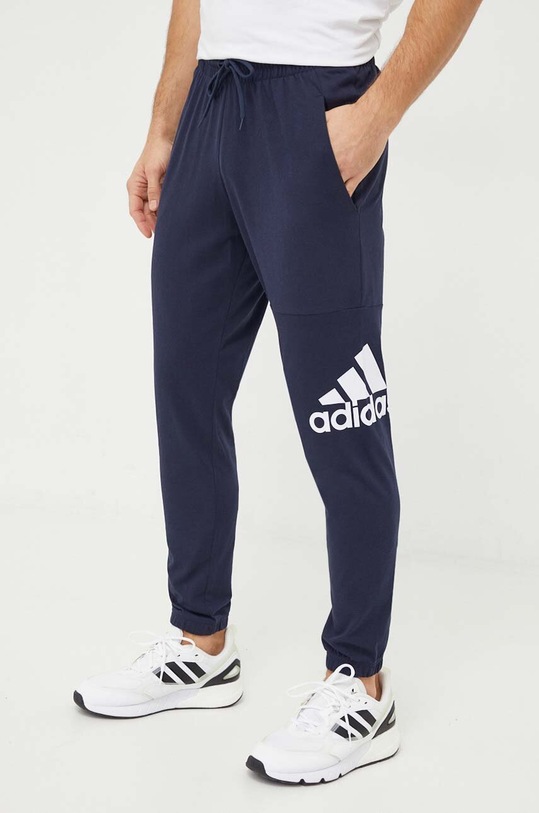 adidas spodnie dresowe dzianina granatowy IC9428