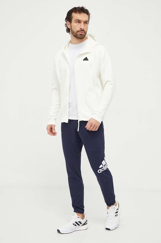 adidas spodnie dresowe IC9428 granatowy SS24