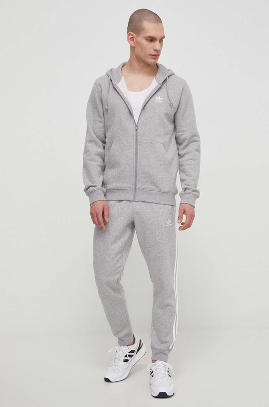 Tepláky adidas Originals 3-Stripes Pant IM9318 šedá SS24
