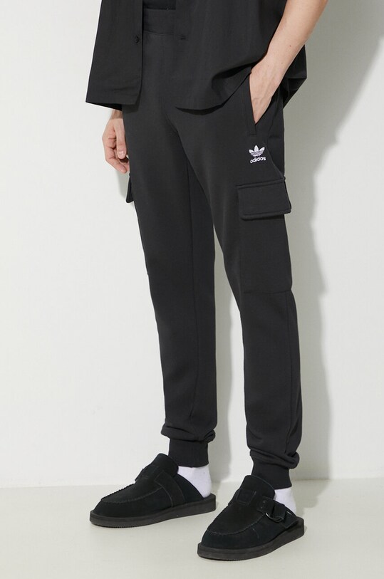 adidas Originals joggers Trefoil Essentials Cargo Pants black IP2755
