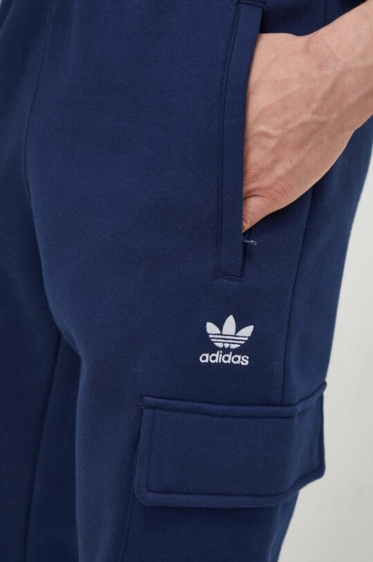 adidas Originals pantaloni de trening Trefoil Essentials Cargo Pants albastru IP2757