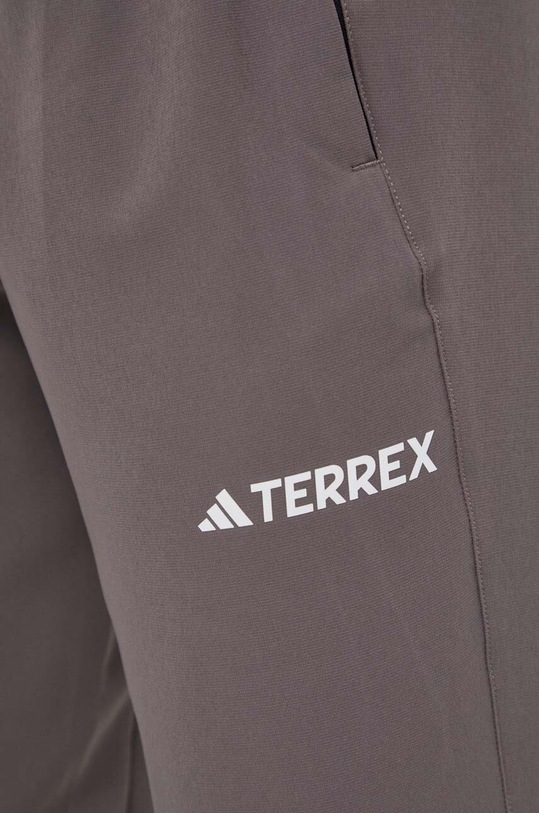 Outdoorové kalhoty adidas TERREX Liteflex šedá IQ3511