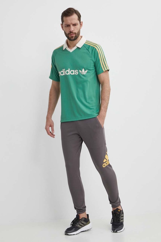 adidas spodnie dresowe IR9989 szary SS24