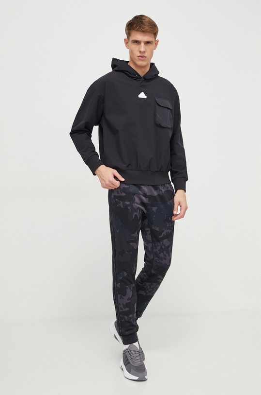 Παντελόνι φόρμας adidas Originals IS0243 μαύρο SS24