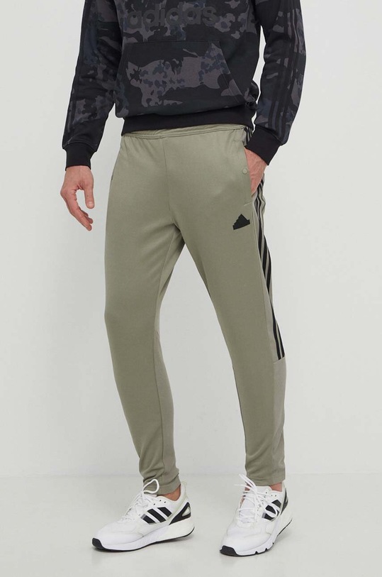 adidas spodnie dresowe TIRO kolor zielony wzorzyste IS1504 | Answear.com
