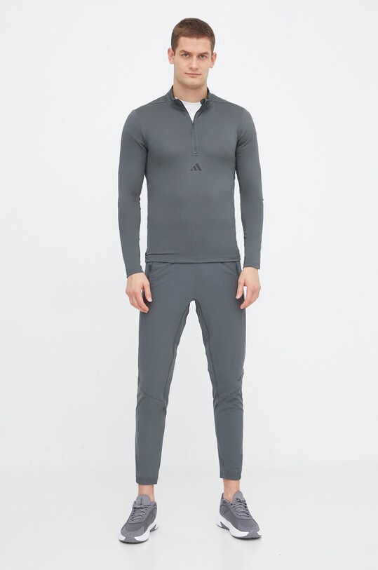 Tréningové nohavice adidas Performance D4T IS3793 zelená SS24