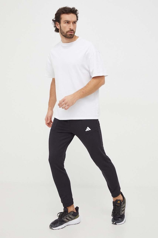 adidas Performance spodnie treningowe IT4310 czarny SS24