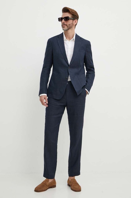 Joop! pantaloni din in Hank 30042198 bleumarin SS25