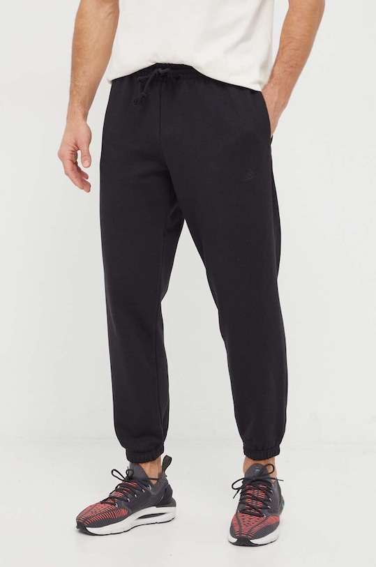 Спортивные штаны adidas трикотаж чёрный IW1184