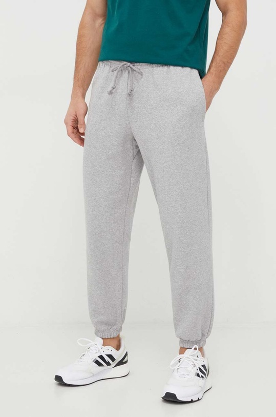 adidas spodnie dresowe melanż szary IW1185