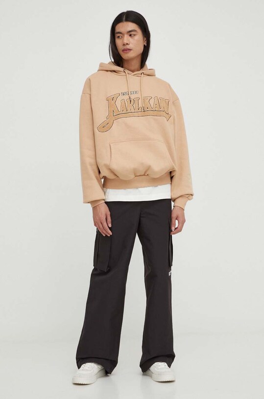 Παντελόνι Karl Lagerfeld Jeans 240D1000 μαύρο SS24