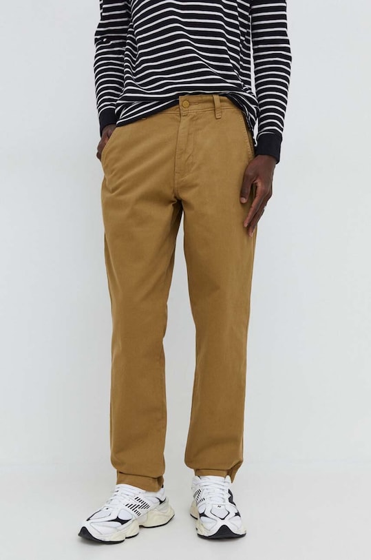 Levi's spodnie bawełniane A5753 żółty AW24
