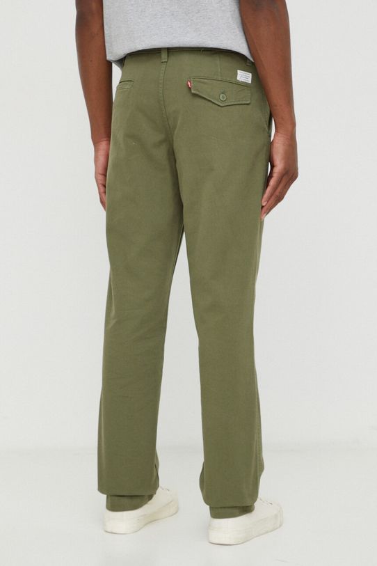 Odzież Levi's spodnie bawełniane A5753 zielony