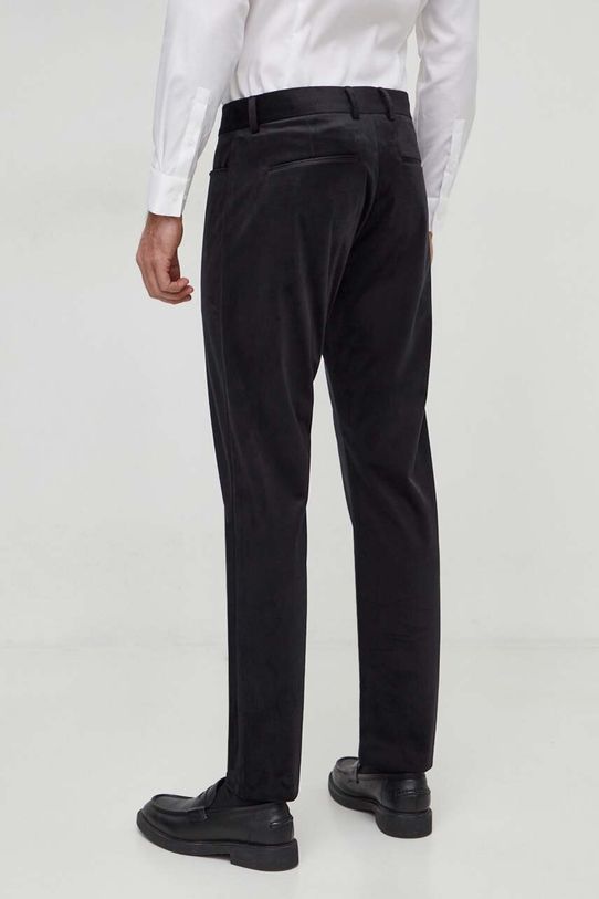 Odzież Sisley spodnie 42QJSF041 czarny