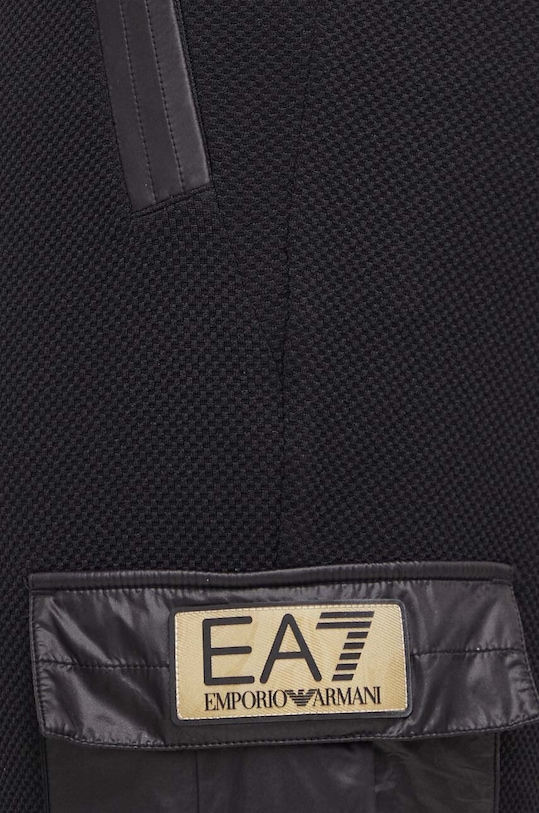 EA7 Emporio Armani spodnie dresowe czarny 3DPP65.PJG1Z