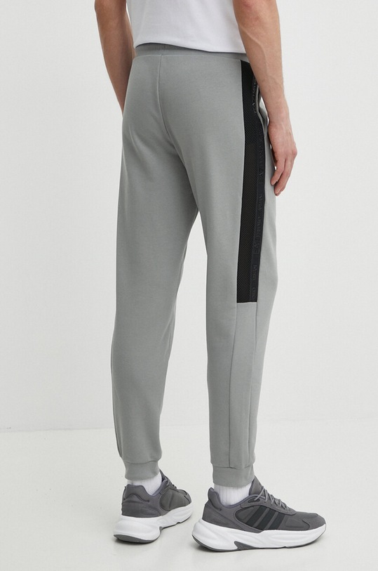 Odzież EA7 Emporio Armani spodnie dresowe bawełniane 3DPP76.PJEQZ szary