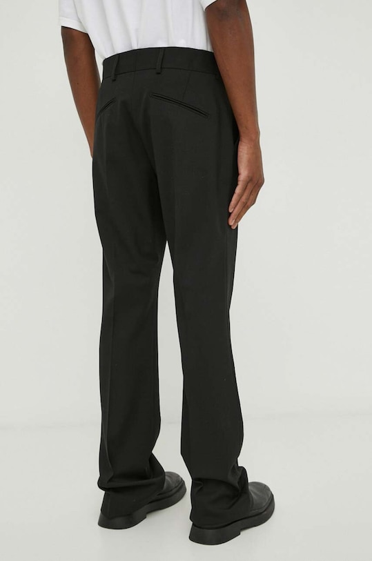 Штани з домішкою вовни Tiger Of Sweden T72171005 чорний SS24