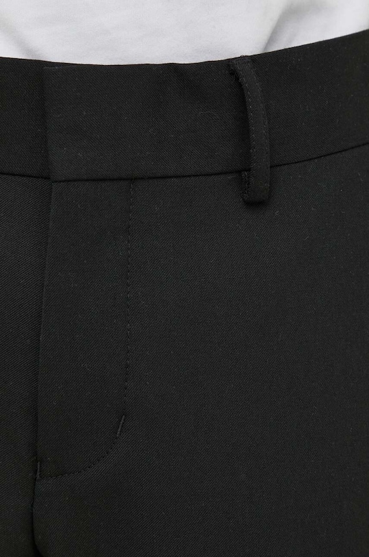 Одяг Штани з домішкою вовни Tiger Of Sweden T72171005 чорний