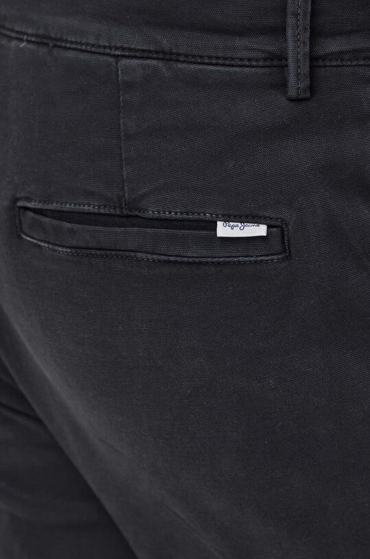 Pepe Jeans spodnie REGULAR CHINO czarny PM211643