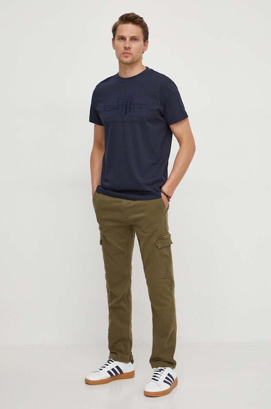 Pepe Jeans spodnie GYMDIGO CARGO PANT PM211652 zielony SS24