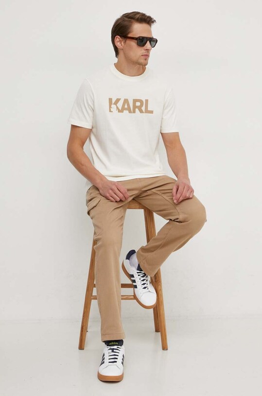 Pepe Jeans spodnie GYMDIGO CARGO PANT PM211652 beżowy SS24