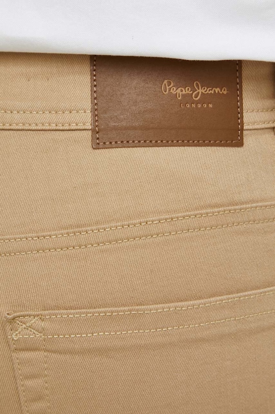 Панталон Pepe Jeans SKINNY FIVE POCKETS PANTS бежов PM211654