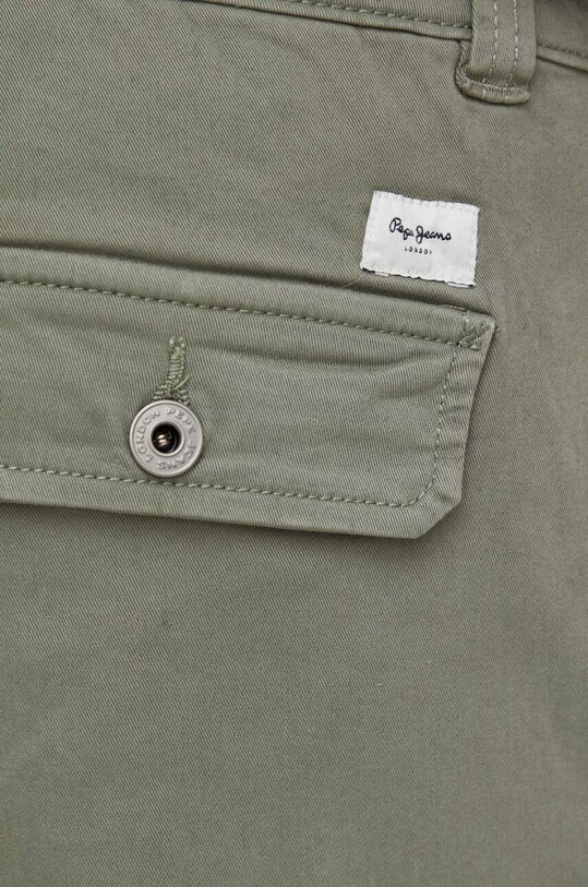 Hlače Pepe Jeans RELAXED MULTI POCKETS PANT zelena PM211682