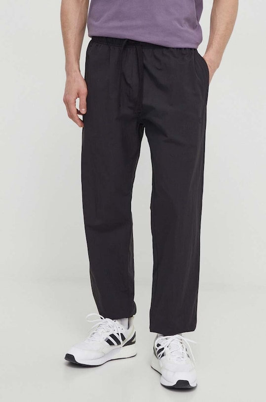 Kalhoty adidas Originals Premium Essentials Sweatpant látka černá IS1796