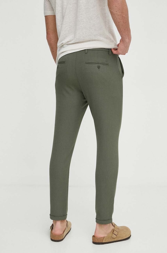 Odzież Les Deux spodnie LDM501070 zielony