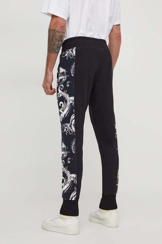Одежда Хлопковые спортивные штаны Versace Jeans Couture 76GAA3C0 чёрный