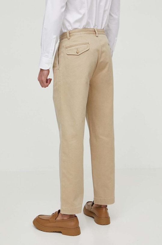 Îmbrăcăminte Polo Ralph Lauren pantaloni de bumbac 710850209 bej