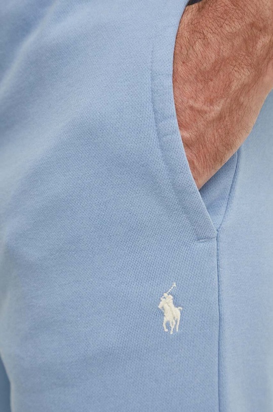 Βαμβακερό παντελόνι Polo Ralph Lauren μπλε 710916699