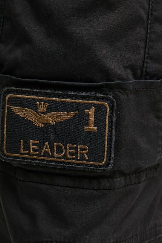 Nohavice Aeronautica Militare PA1387CT1493 čierna