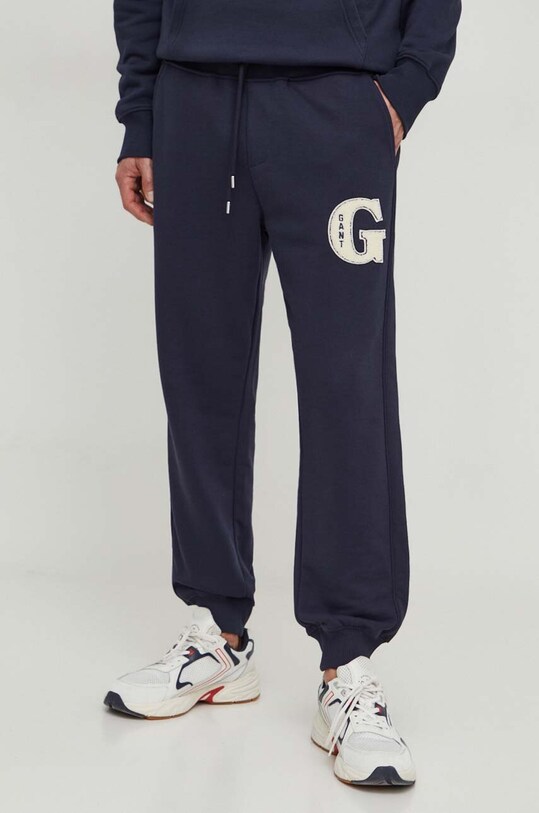 Gant pantaloni de trening tricotaj bleumarin 2009034