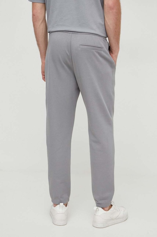 Odzież Armani Exchange spodnie dresowe bawełniane 3DZPLF.ZJ4XZ szary