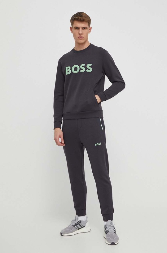 BOSS Green pantaloni de trening 50510346 gri SS24