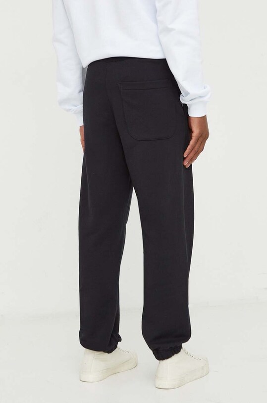 Îmbrăcăminte MSGM pantaloni de trening din bumbac 2000MP500.200000 negru