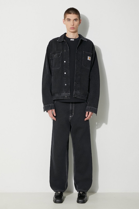 Carhartt WIP jeansy Simple Pant I022947.8906 czarny SS24