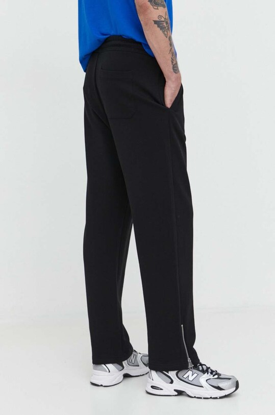 Îmbrăcăminte HUGO Blue pantaloni de trening din bumbac 50522373 negru