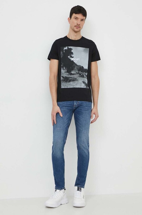Versace Jeans Couture jeansi 76GAB5D0.CDW97 bleumarin SS24