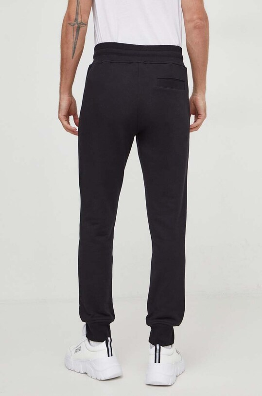 Îmbrăcăminte Versace Jeans Couture pantaloni de trening din bumbac 76GAAE05.CF00E negru