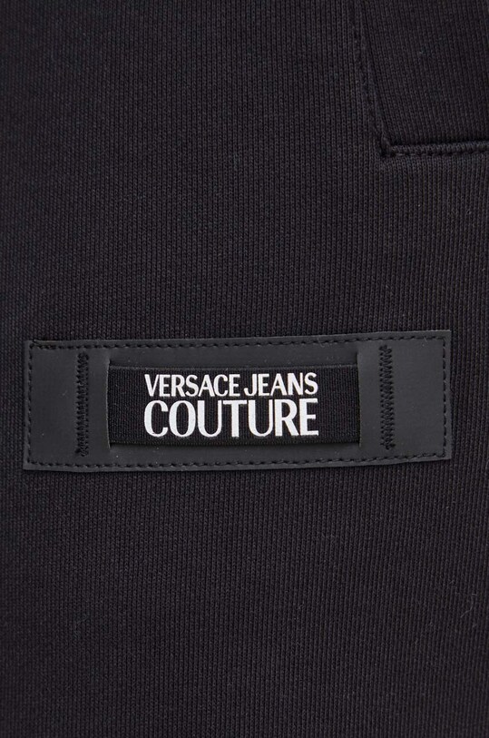Versace Jeans Couture pantaloni de trening din bumbac negru 76GAAE05.CF00E