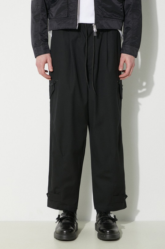Y-3 cotton trousers Workwear Cargo Pants cotton black IN4345