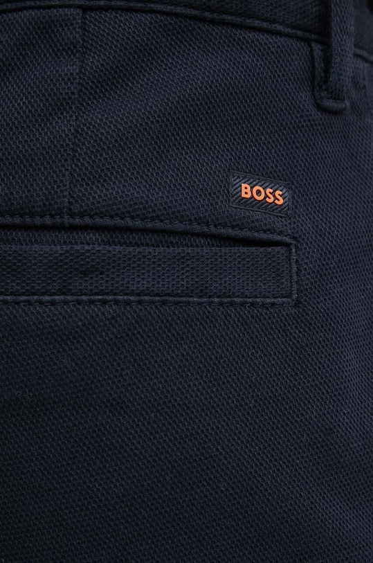 BOSS Orange spodnie granatowy 50513028