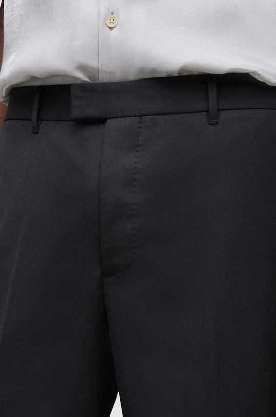 Ρούχα Μάλλινο παντελόνι AllSaints Mount MM052Z μαύρο