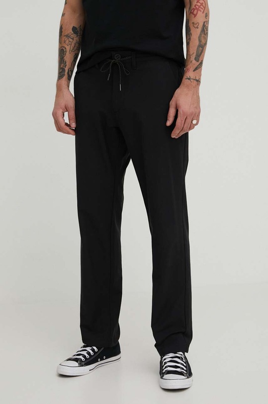 Billabong pantaloni BILLABONG X ADVENTURE DIVISION drept negru ABYNP00147